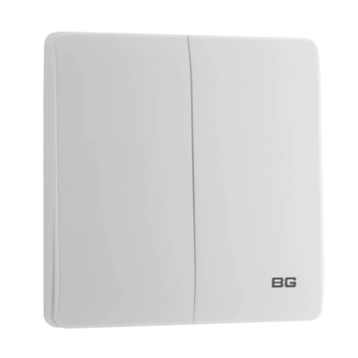 British General BG Neo Slimline EDGE TO EDGE 2 GANG 2 WAY Switch PCWH42E